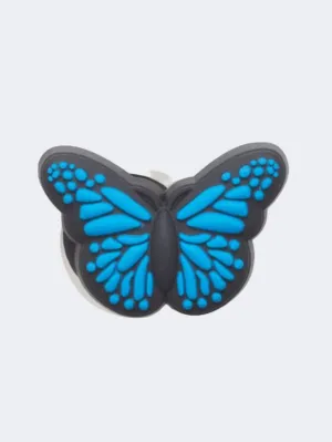 Crocs Butterfly Unisex Lifestyle Pins Blue/Black