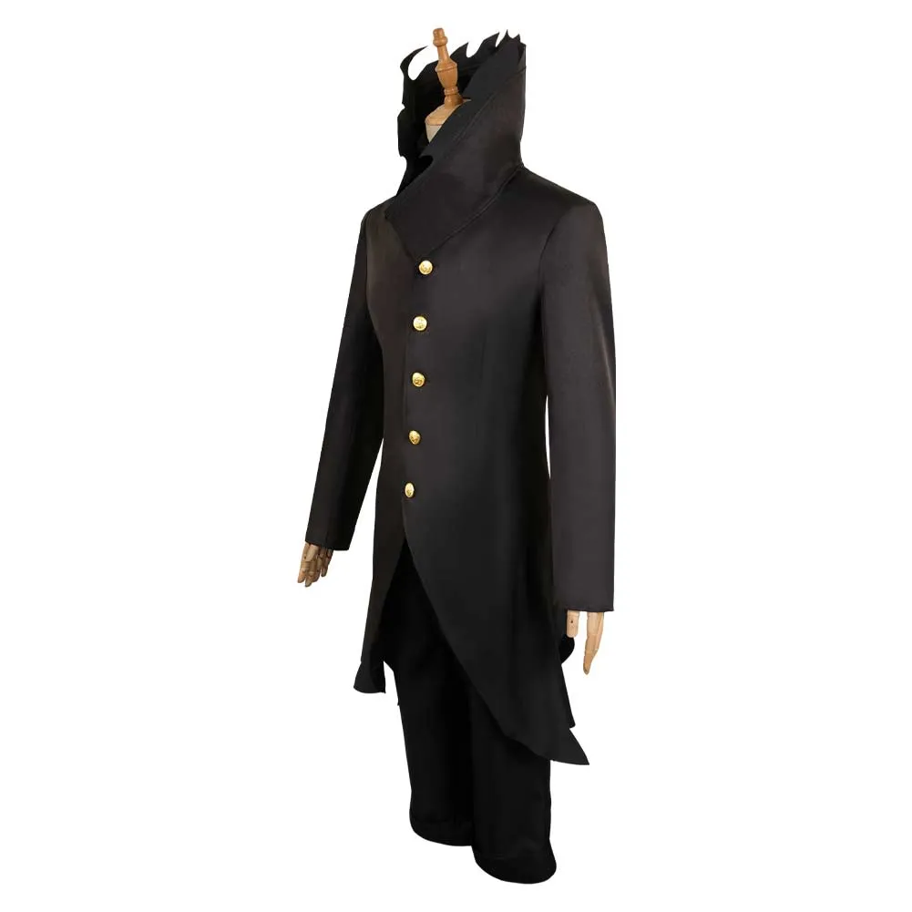 Dandadan Ken Takakura Black Outfit Party Carnival Halloween Cosplay Costume