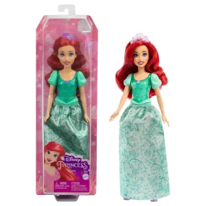 Disney Princess Ariel Posable Fashion Doll with Sparkling Clothing and Accessories for Kids Ages 3 