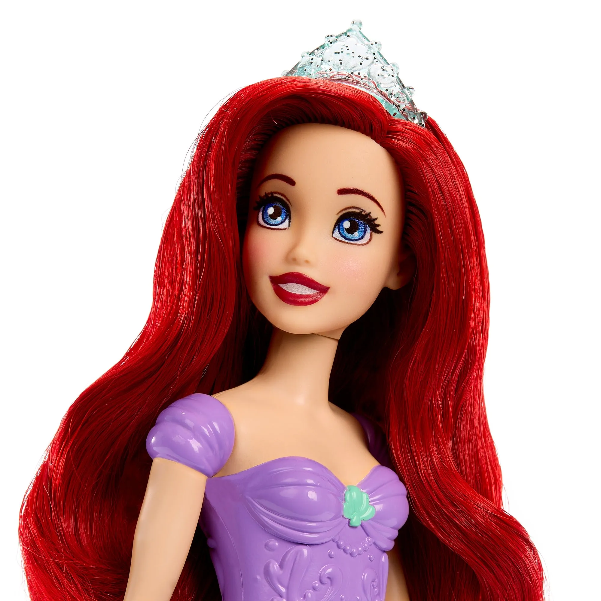 Disney Princess Posable Ariel Fashion Doll with Clothing and Accessories Inspired by the Disney Movie for Kids Ages 3 