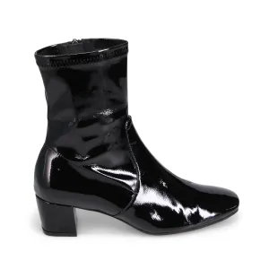 Django and Juliette Women's Hartful Heeled Boot in Black Patent