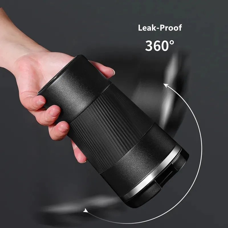 Double Stainless Steel Coffee Thermos Mug Leak-380ml/510ml