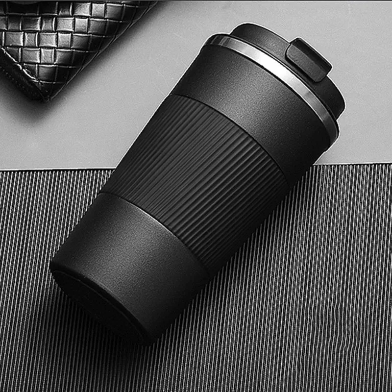 Double Stainless Steel Coffee Thermos Mug Leak-380ml/510ml