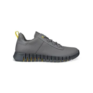 ECCO GRUUV M URBAN LACE SNEAKER STEEL BUTTERCUP - MENS