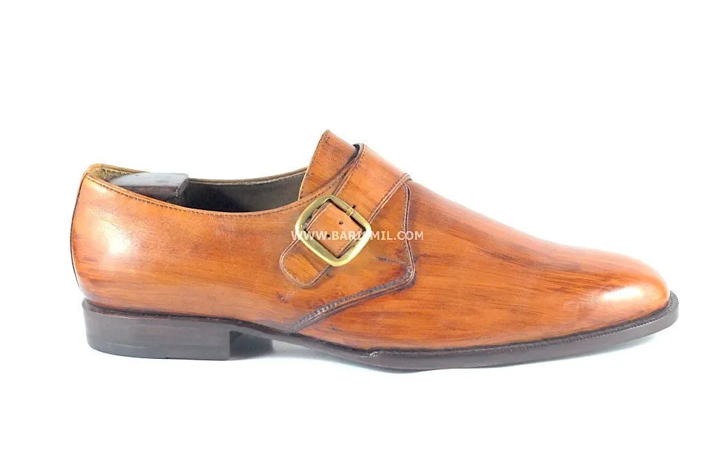 Edinburg - Single Monk Strap Shoes