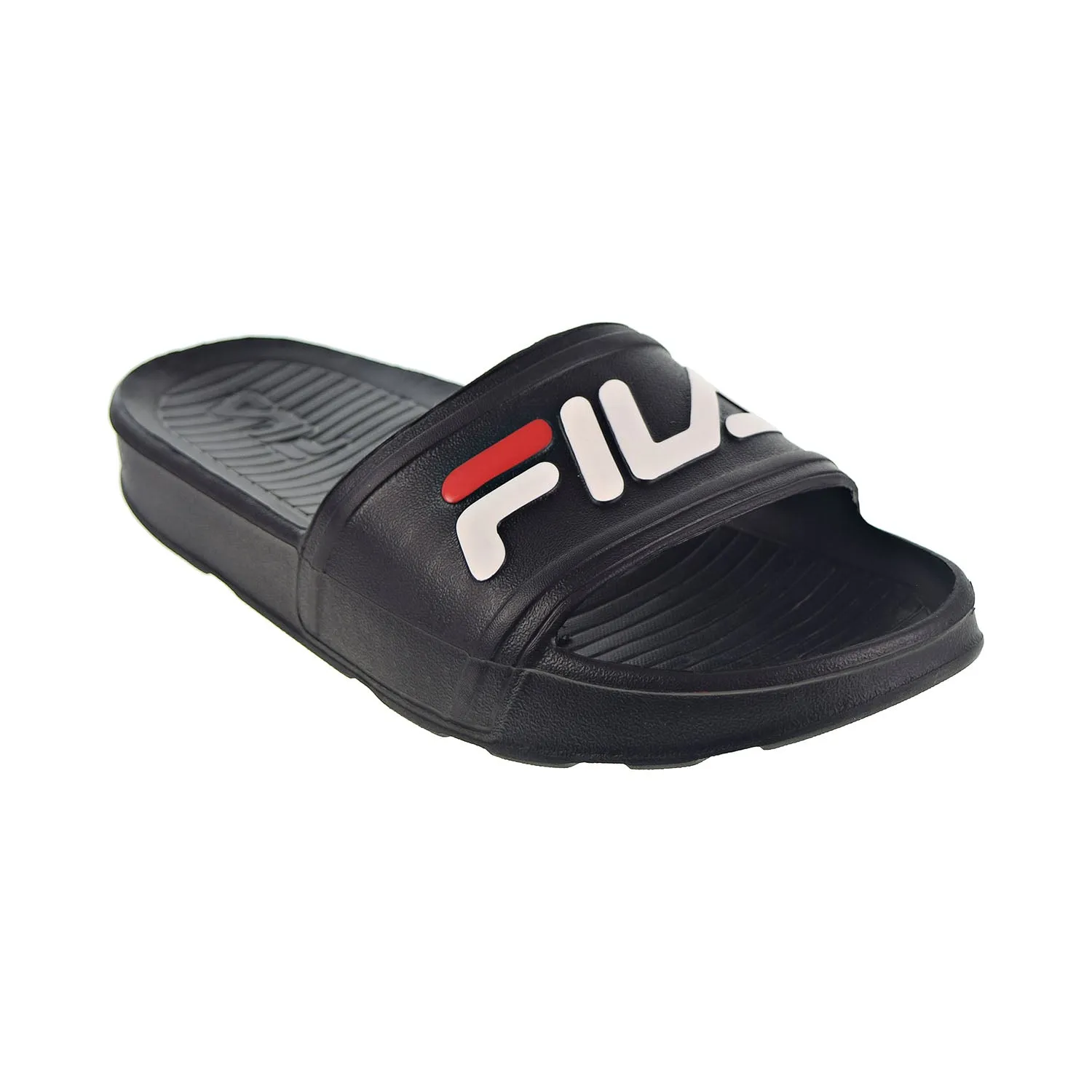 Fila Sleek LT Men's Slide Black-White-Red