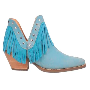 Fine N' Dandy Fringe Snip Toe Cowboy Booties