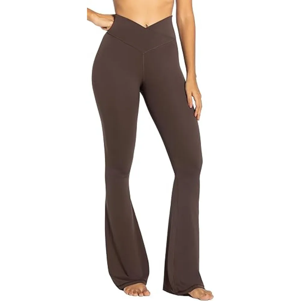 Flared Stretch Fit Yoga Pants