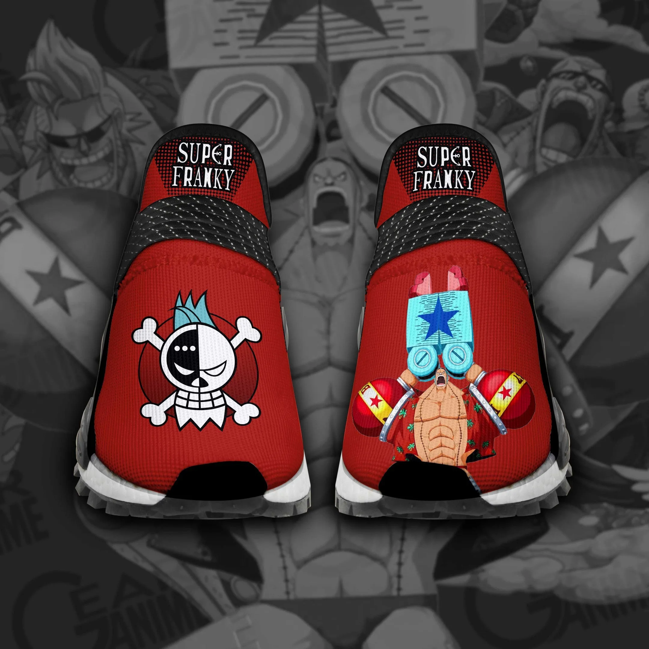 Franky Shoes Super OP Custom Anime Shoes TT11