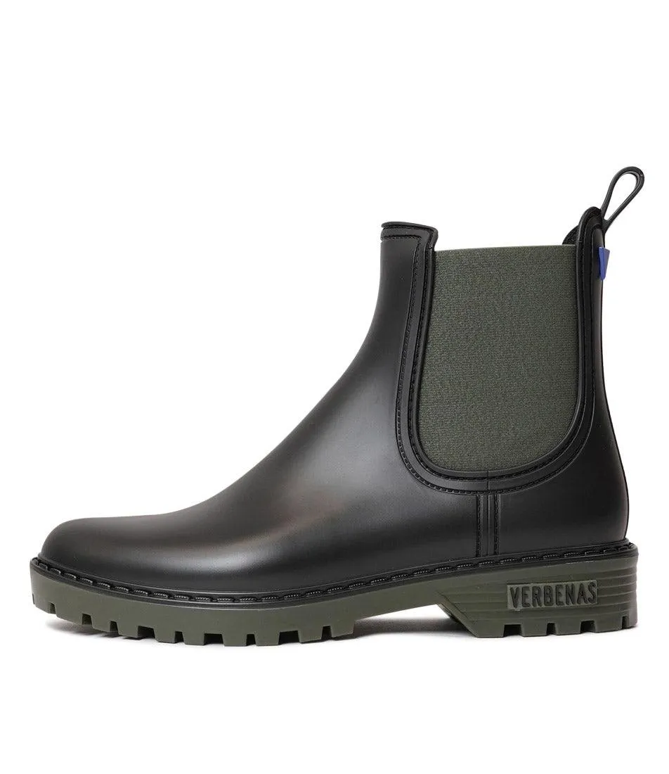 Gaudi Black/Khaki Gumboots