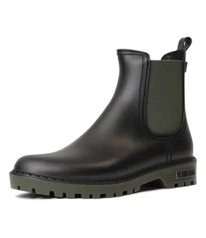 Gaudi Black/Khaki Gumboots