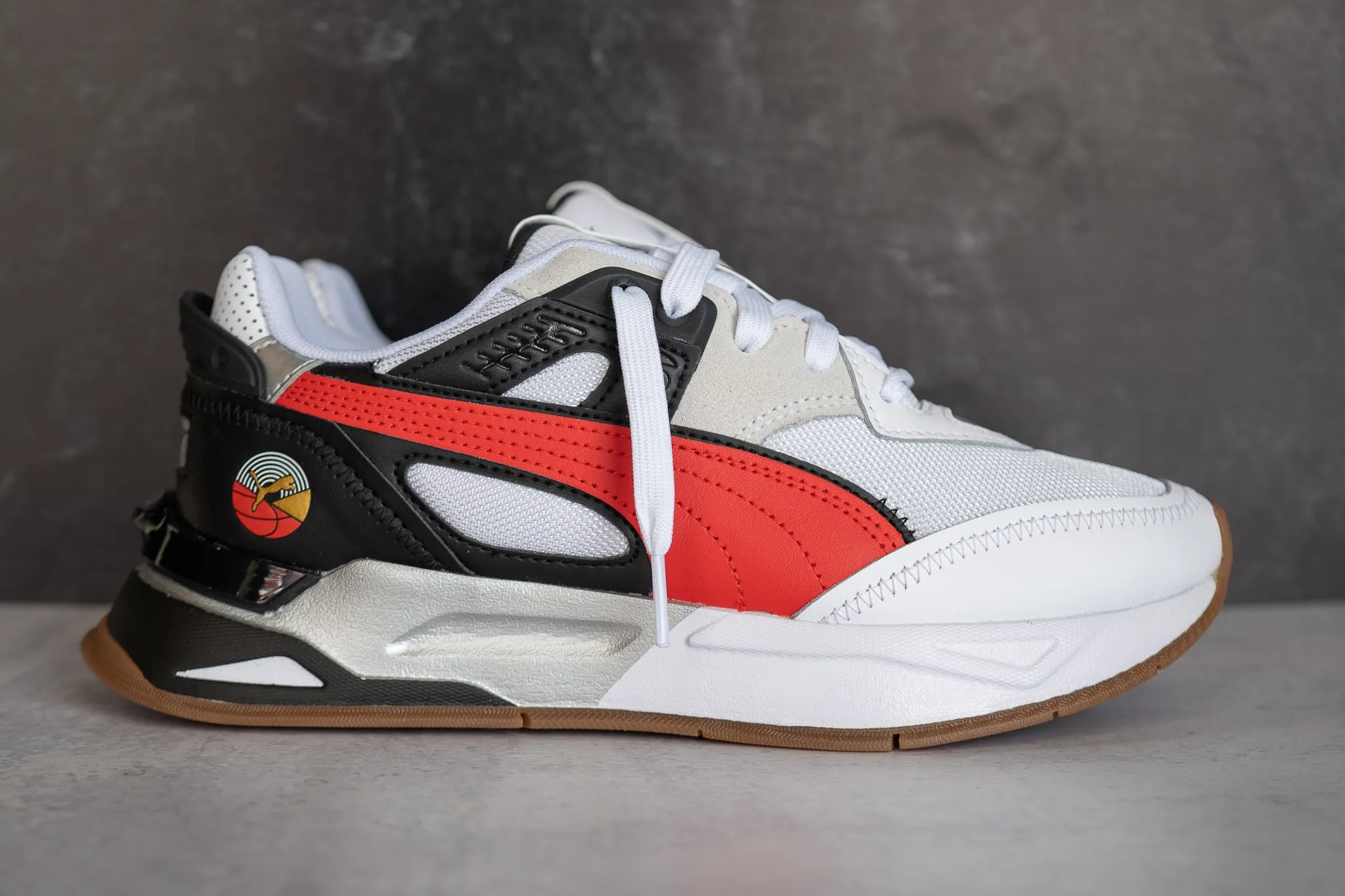 GRADE SCHOOL Puma Mirage Sport ADS (White/Red)