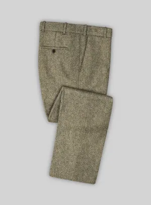 Harris Tweed Barley Brown Pants