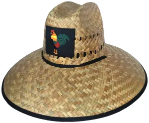 Headchange Straw Lifeguard Hat El Gallo Mexican Palm