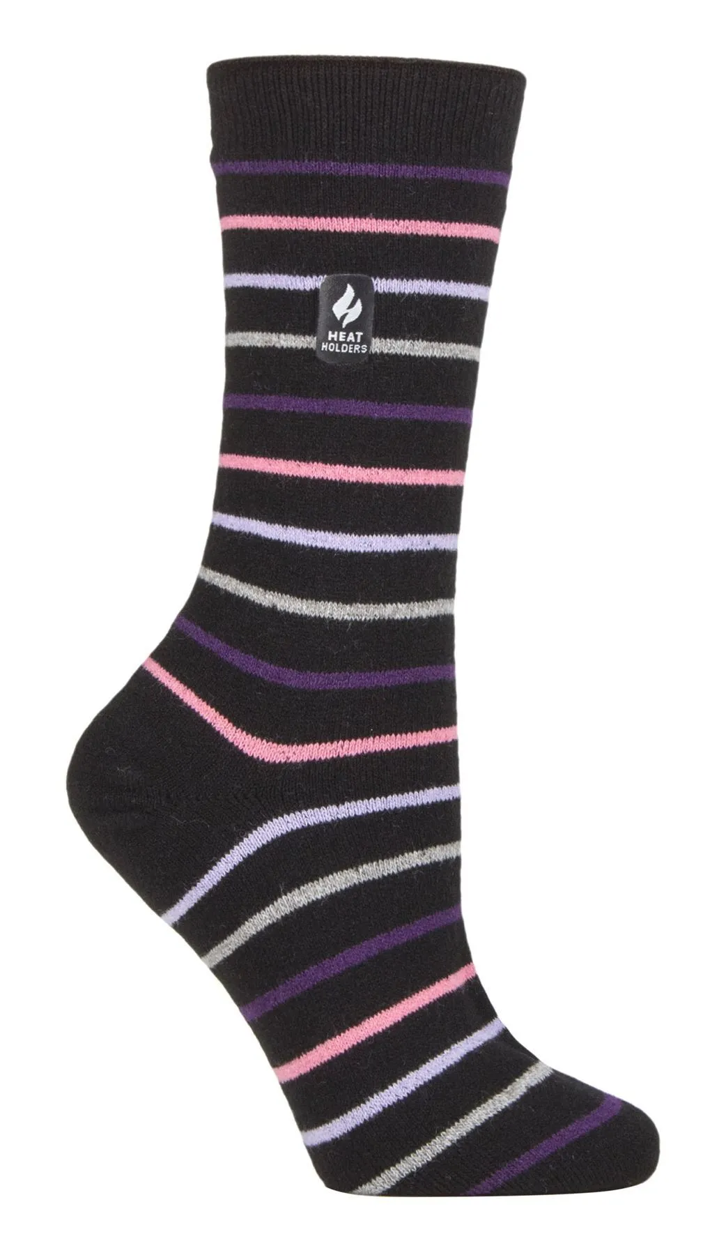 Heat Holders - Ladies Ultra Lite Socks (Black (Riga))