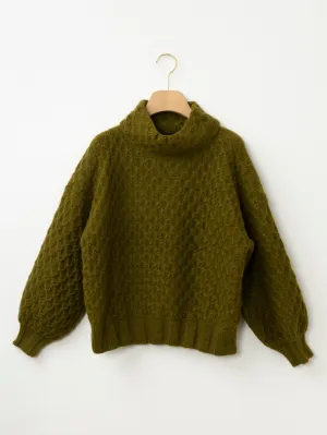 High Neck Cosy Knit