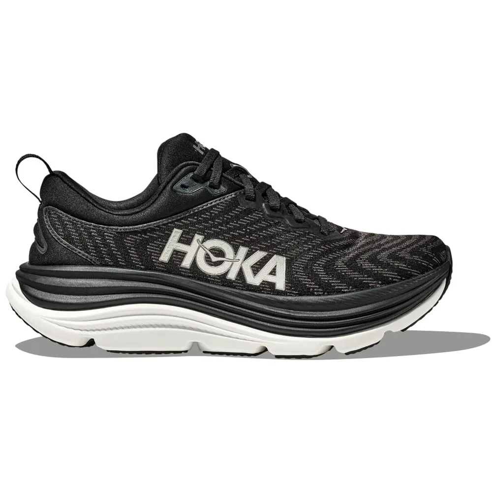 Hoka Gaviota 5 Black/White Running Shoe (Men's)