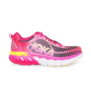 Hoka One One Arahi Virtual Pink / Neon Fuchsia Shoes - Women's