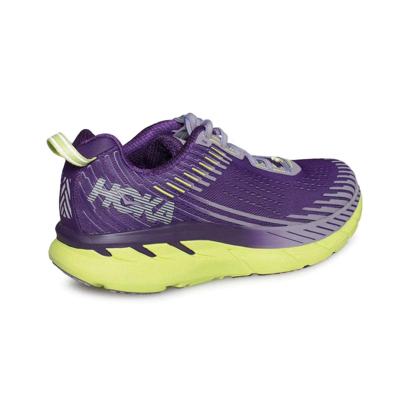 Hoka One One Clifton 5 Grape Royale / Lavender Aura Running Shoes - Women's