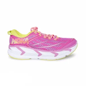 Hoka One One Odyssey 2 Fushia / Neon Coral Running Shoes