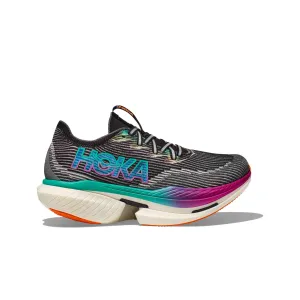 HOKA | Unisex Cielo X1 Running Shoes - Black/Electric Aqua