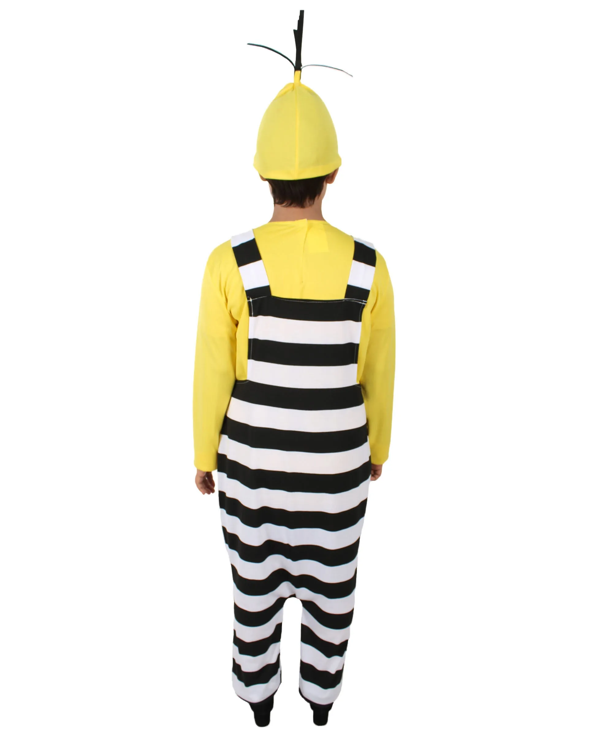 HPO Adult Unisex Halloween & Cosplay Costume | Yellow,Black & White Colors | Multiple Size Options