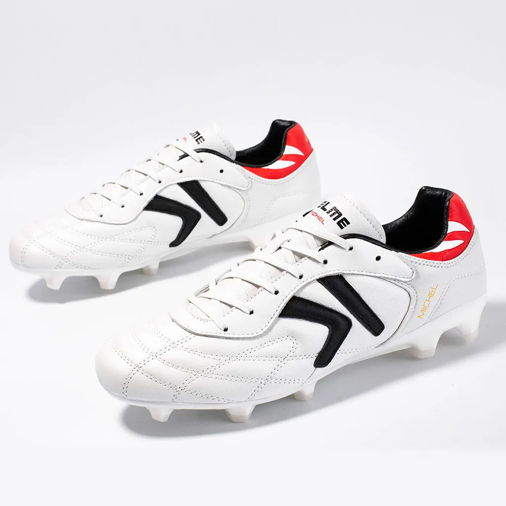 KELME Michel Football Boot - White/Red