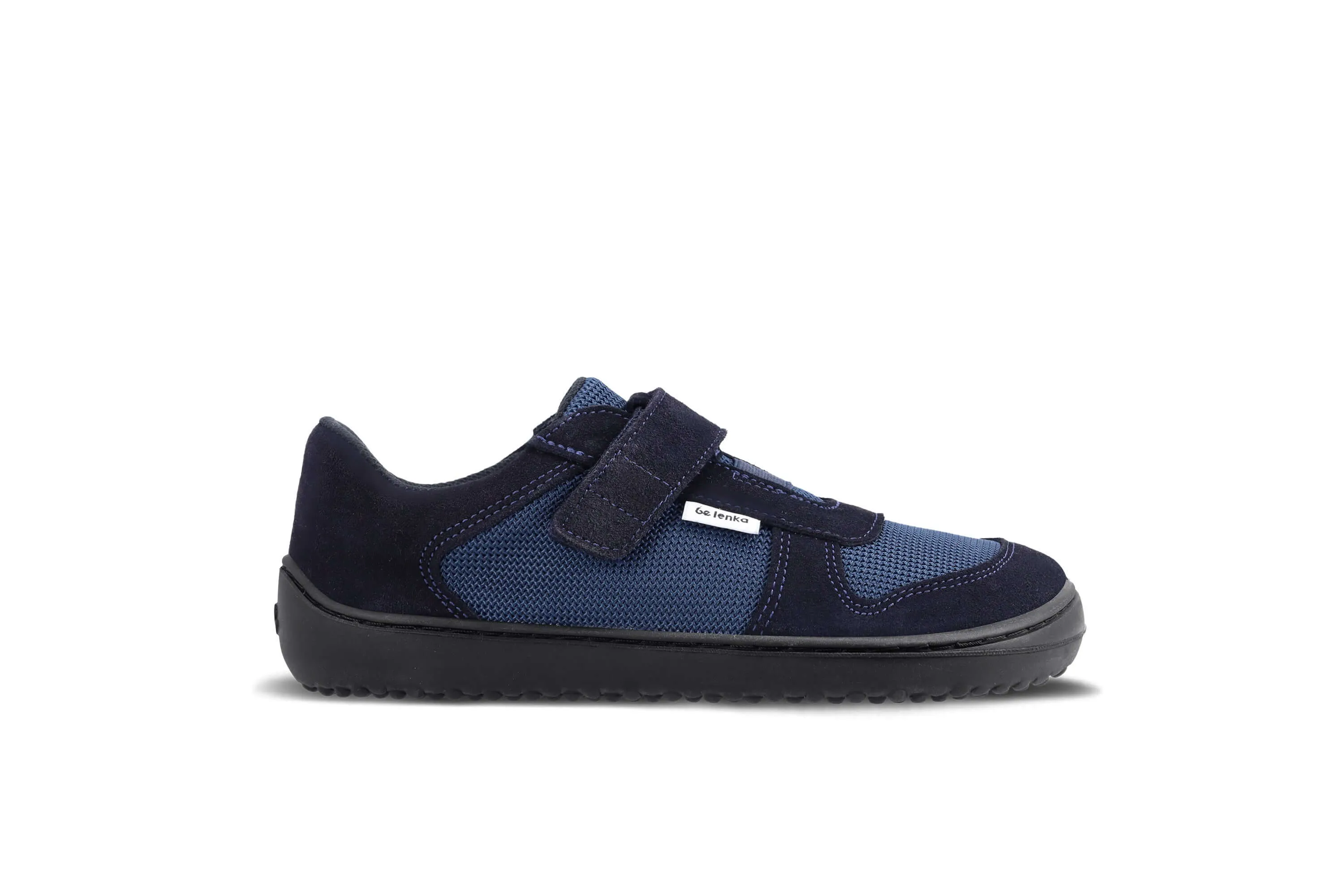 Kids barefoot sneakers Be Lenka Joy - Dark Blue & Black