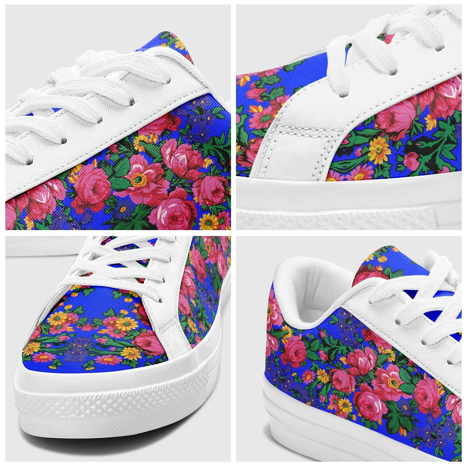 Kokum's Revenge Royal Aapisi Low Top Canvas Shoes White Sole