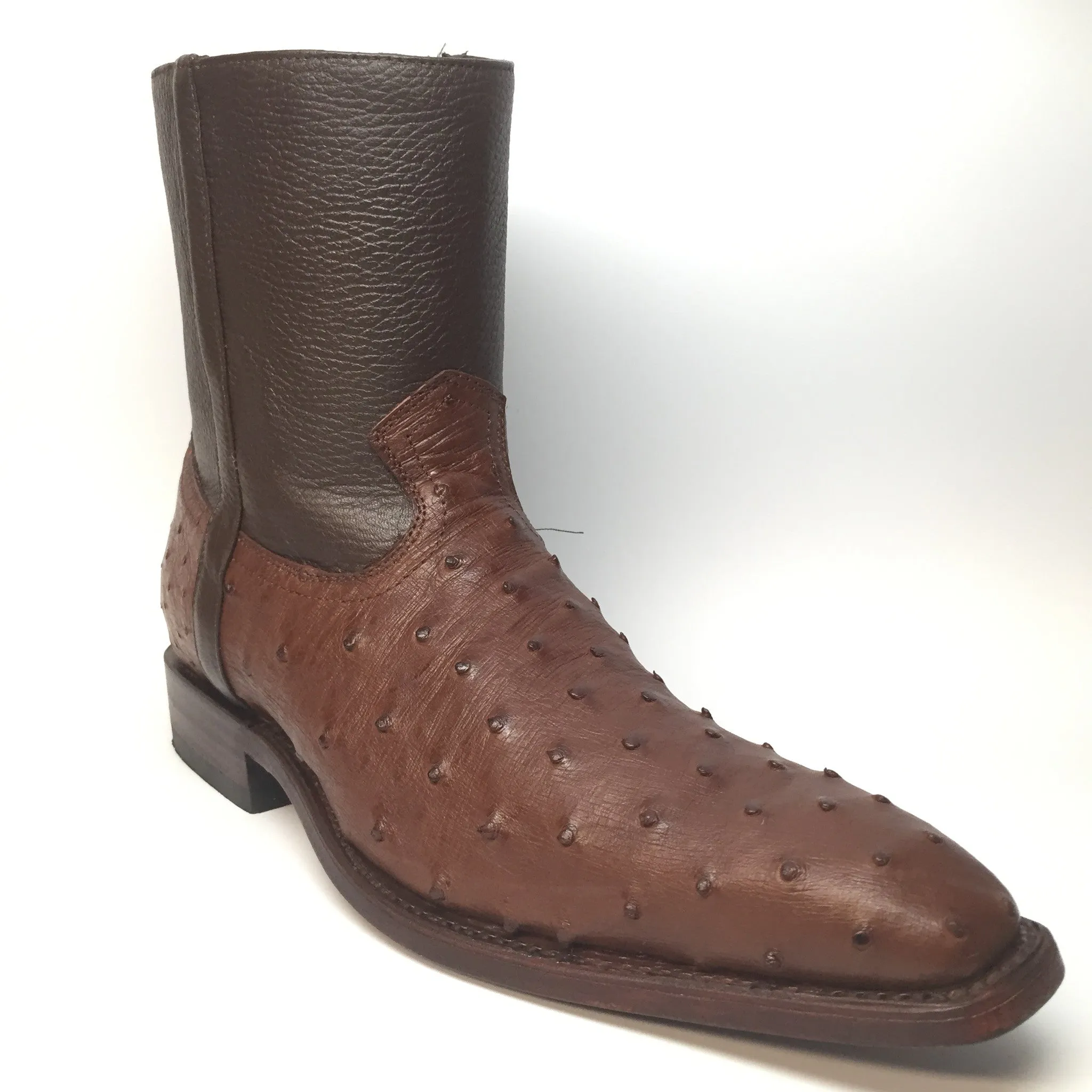 Los Altos Ostrich Dressy Boot