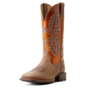 Men's Ariat Hudson Light Tan Marigold Western Boots - 10053740