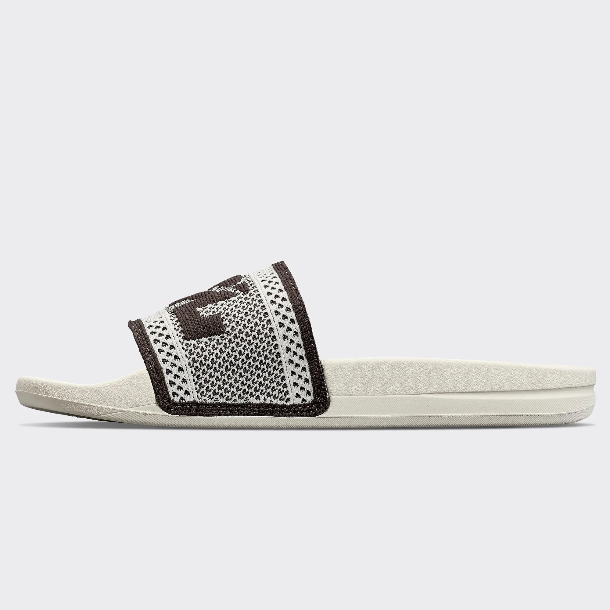 Men's Big Logo TechLoom Slide Ivory / Anthracite