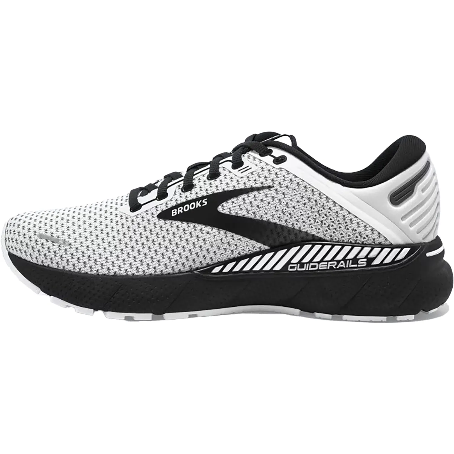 Men's Brooks Adrenaline GTS 22 White/Grey/Black Mesh