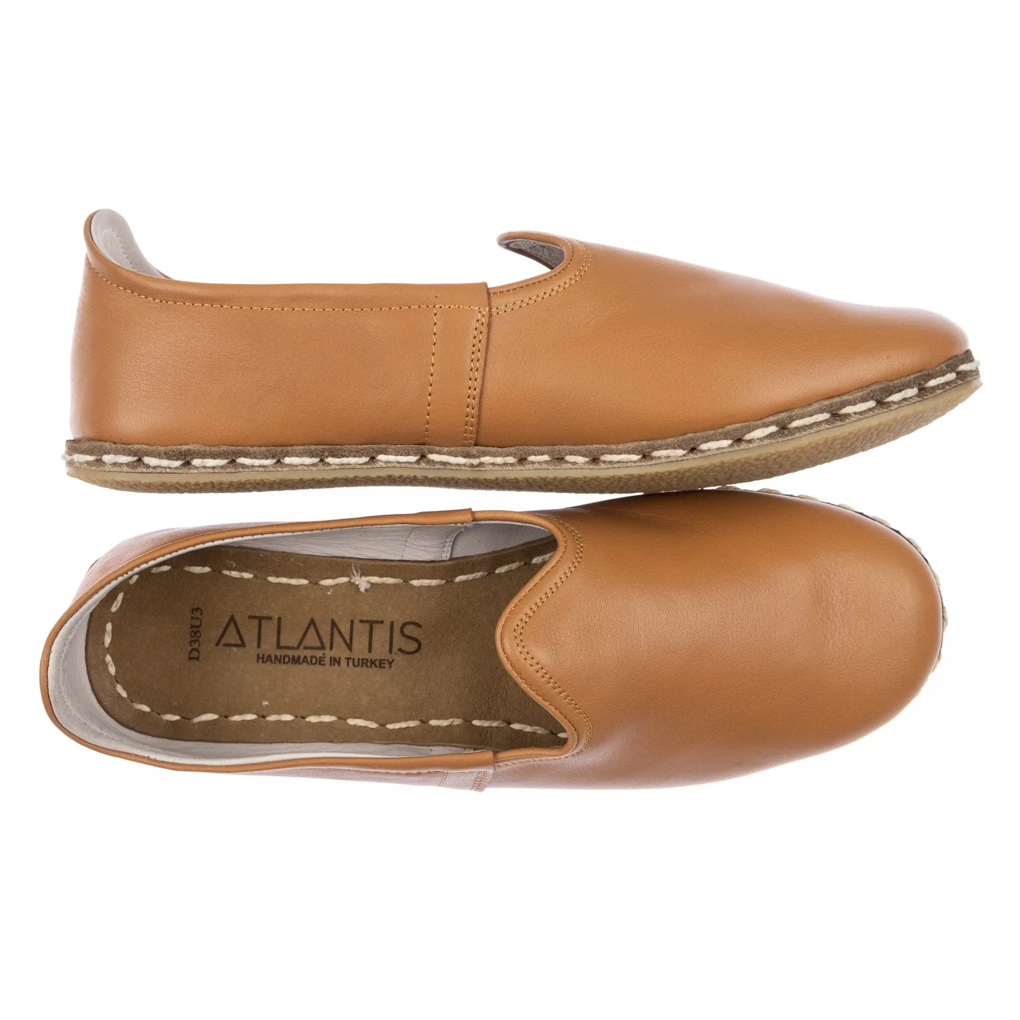 Men's Coconut Brown Slip On Shoes