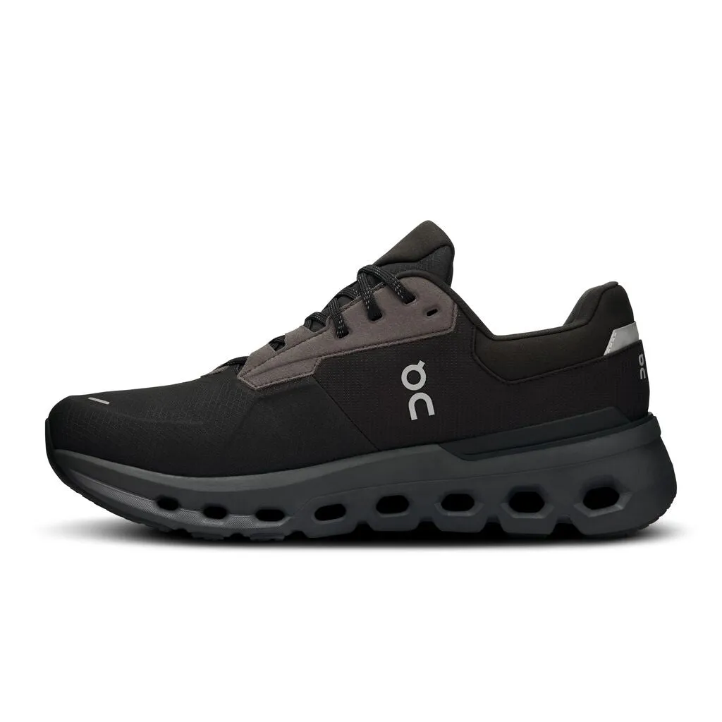 Men's On Cloudrunner 2 Waterproof Color: Magnet | Black