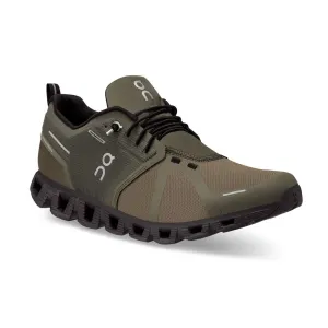 Men's On-Running Cloud 5 Waterproof Color: Olive | Black