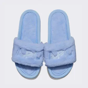 Men's Shearling Slide Ice Blue