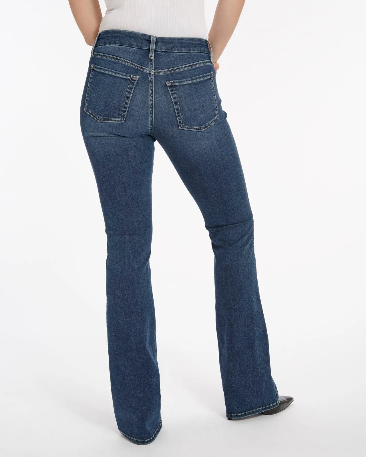 Mid-Rise Bootcut Jean