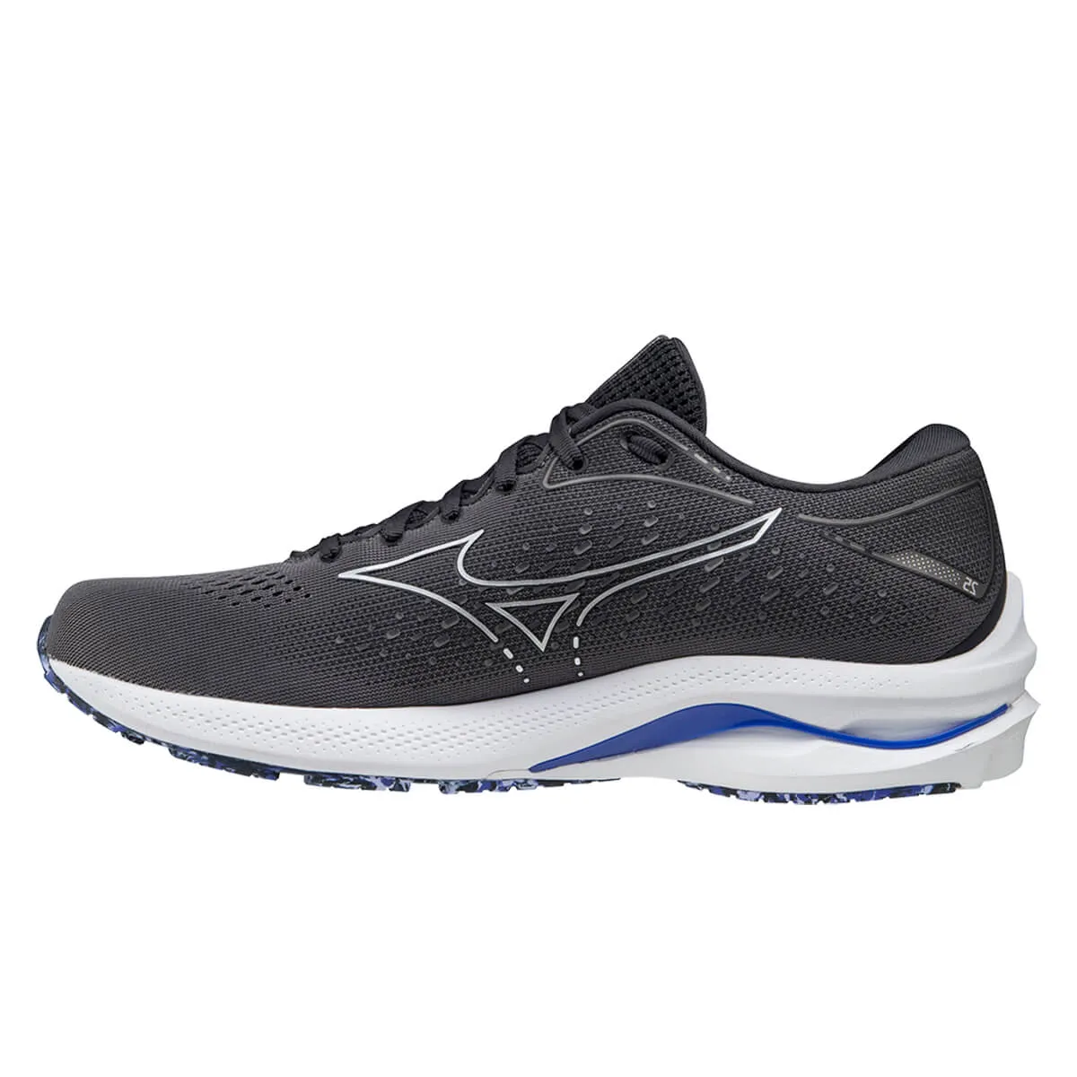 Mizuno Wave Rider 25 Mens | Obsidian/10077c/vblue