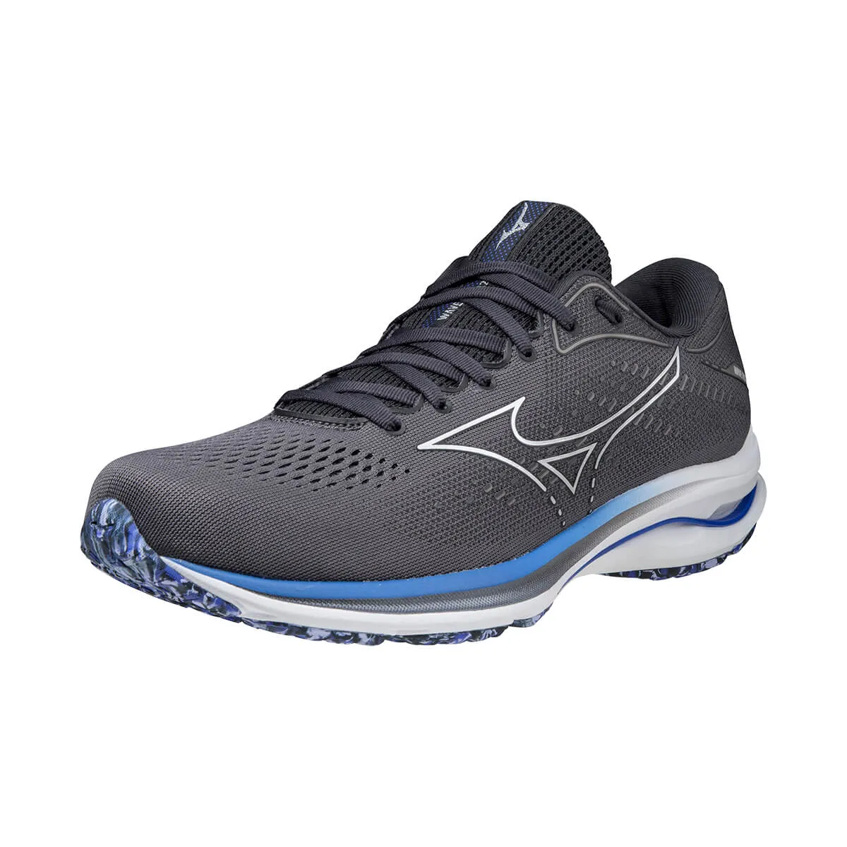 Mizuno Wave Rider 25 Mens | Obsidian/10077c/vblue