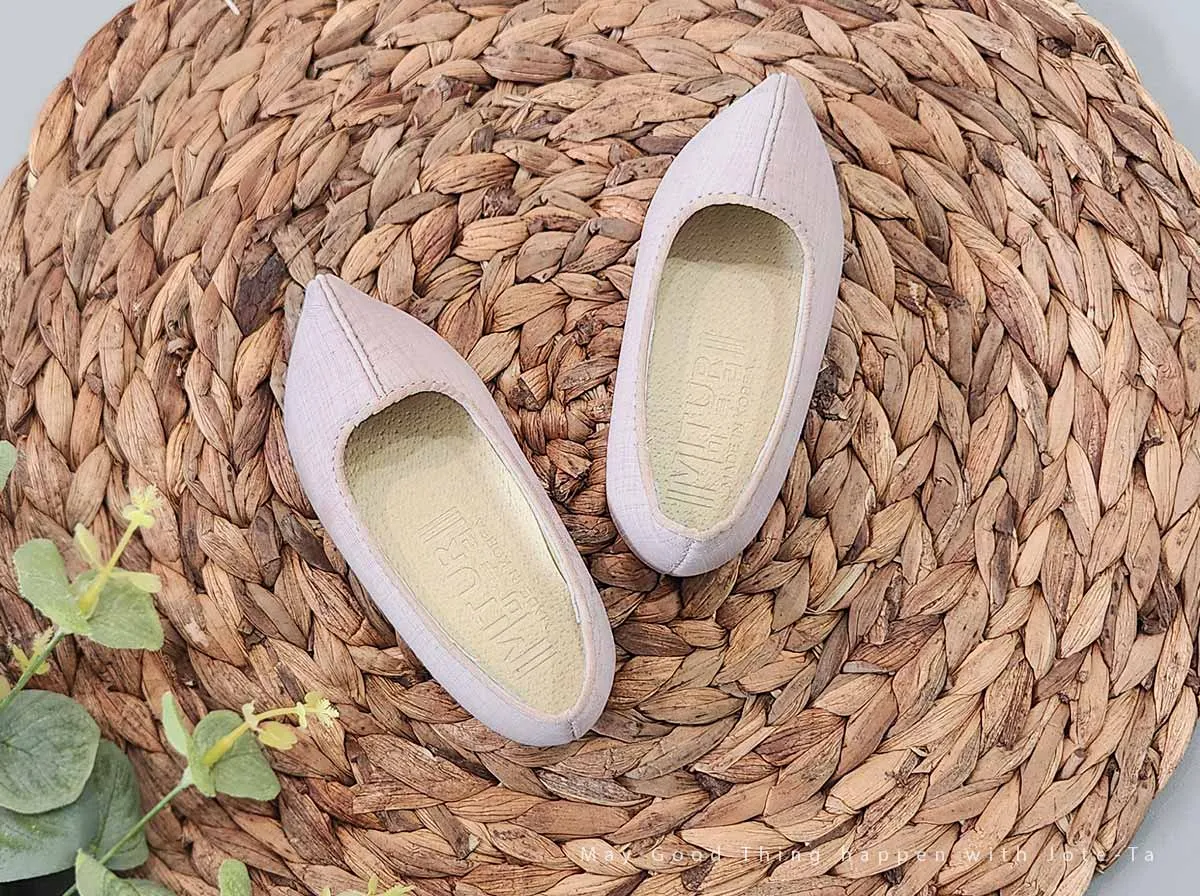 Modern Baby Boy Hanbok Shoes in Beige