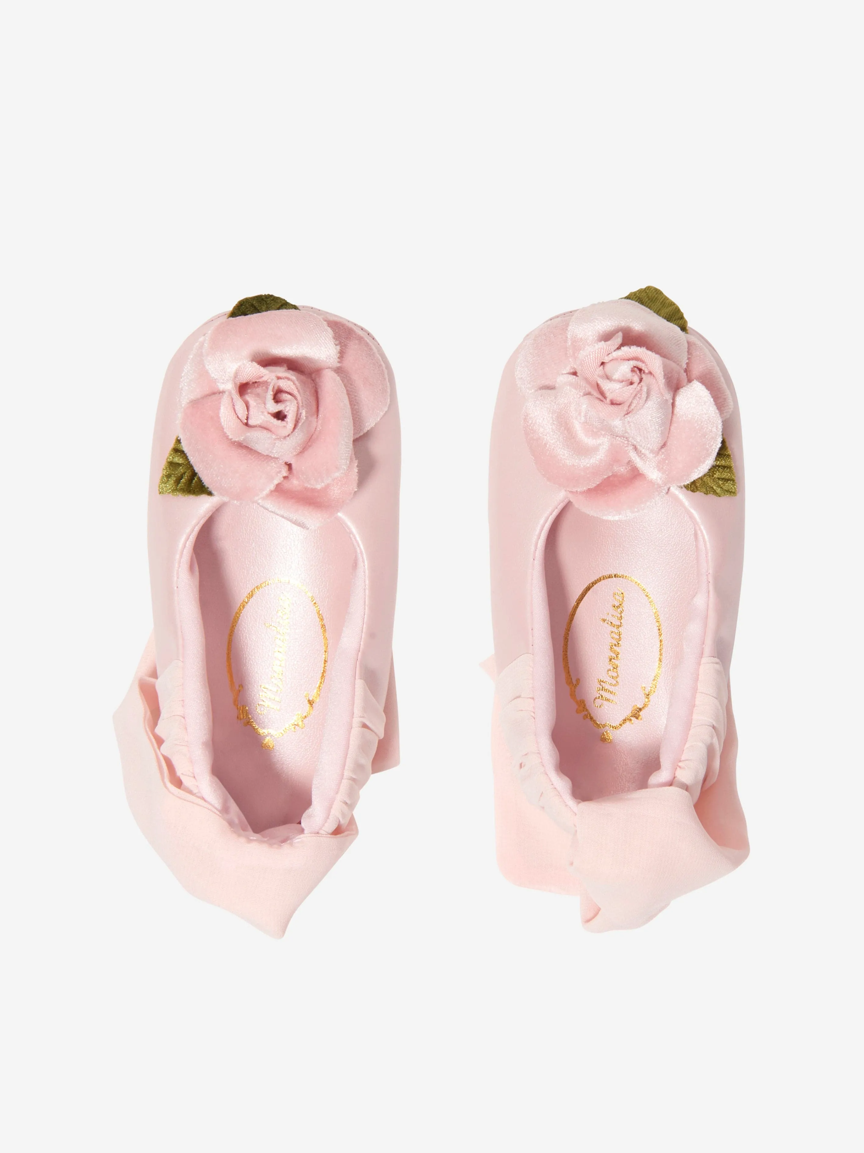 Monnalisa Baby Girls Pre-Walker Rose Shoes