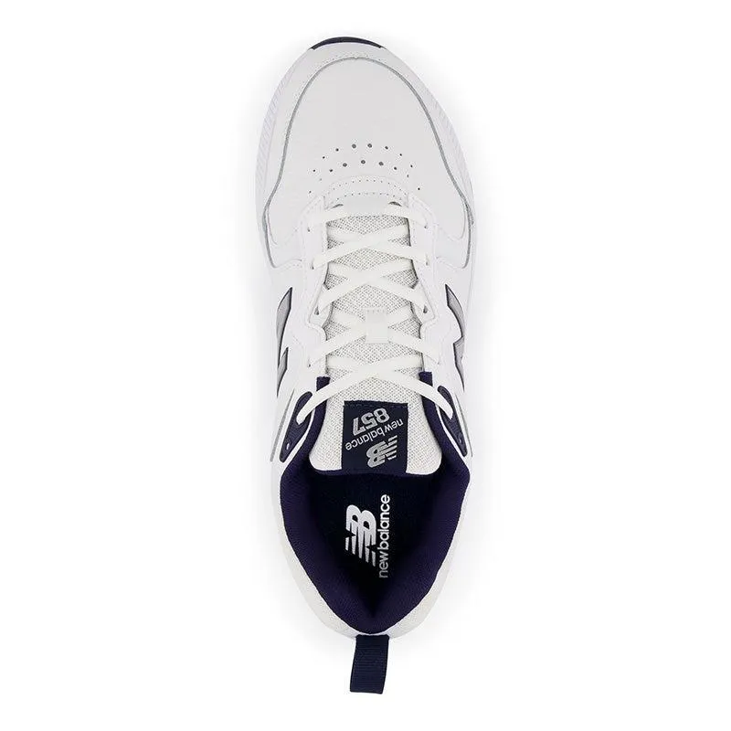 MX857WN3 White/Navy Leather