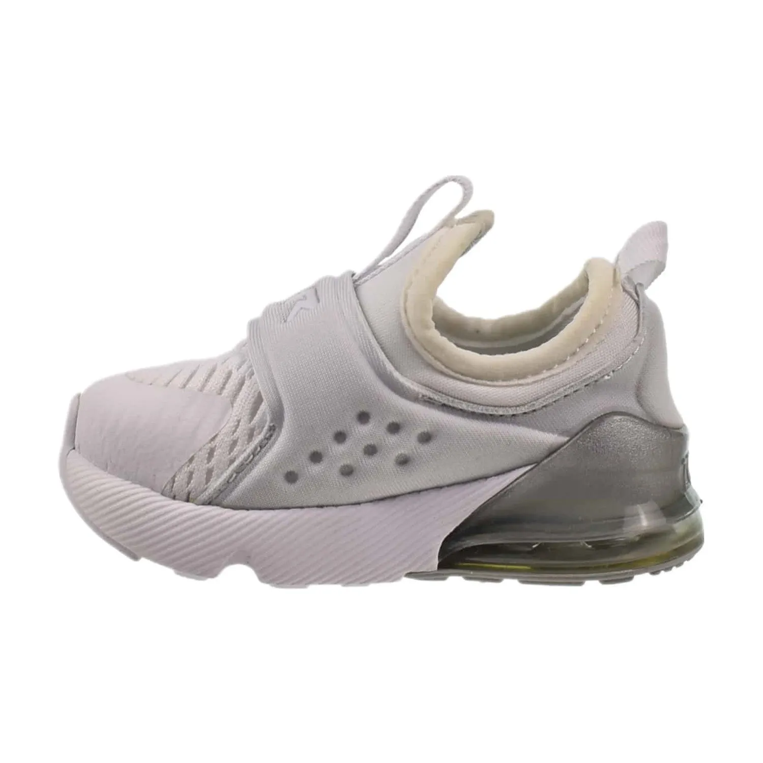 Nike Air Max 270 (TD) Toddlers' Shoes White-Metallic Silver