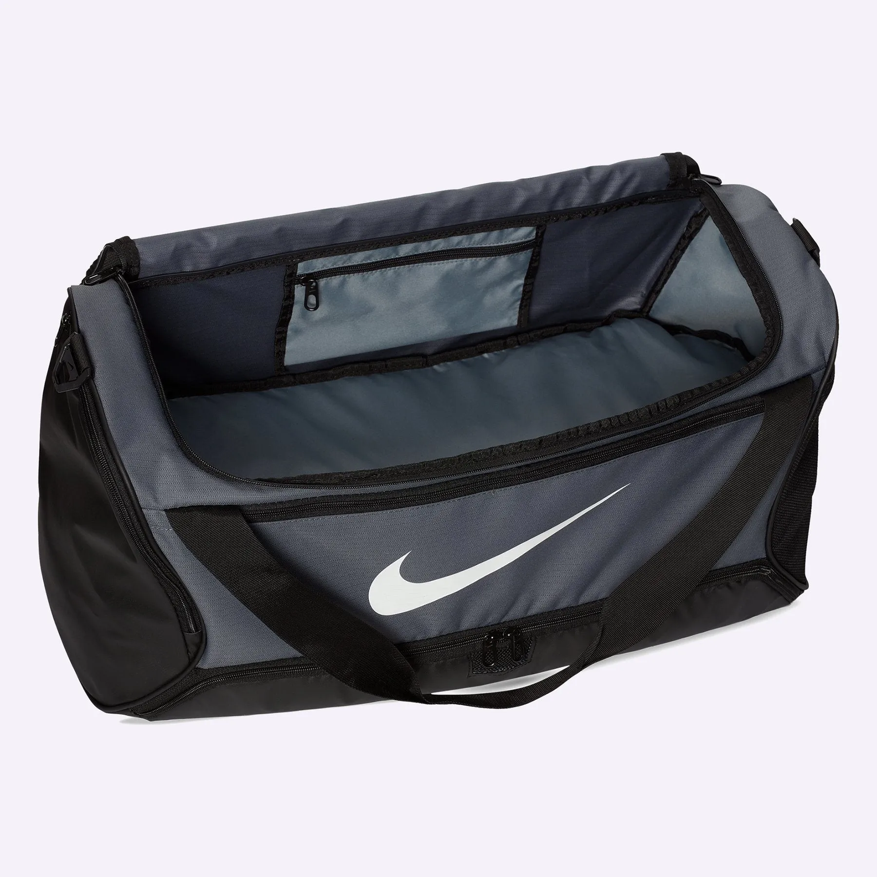 Nike - Brasilia Training Duffel Bag - Medium - FLINT GREY/BLACK/WHITE