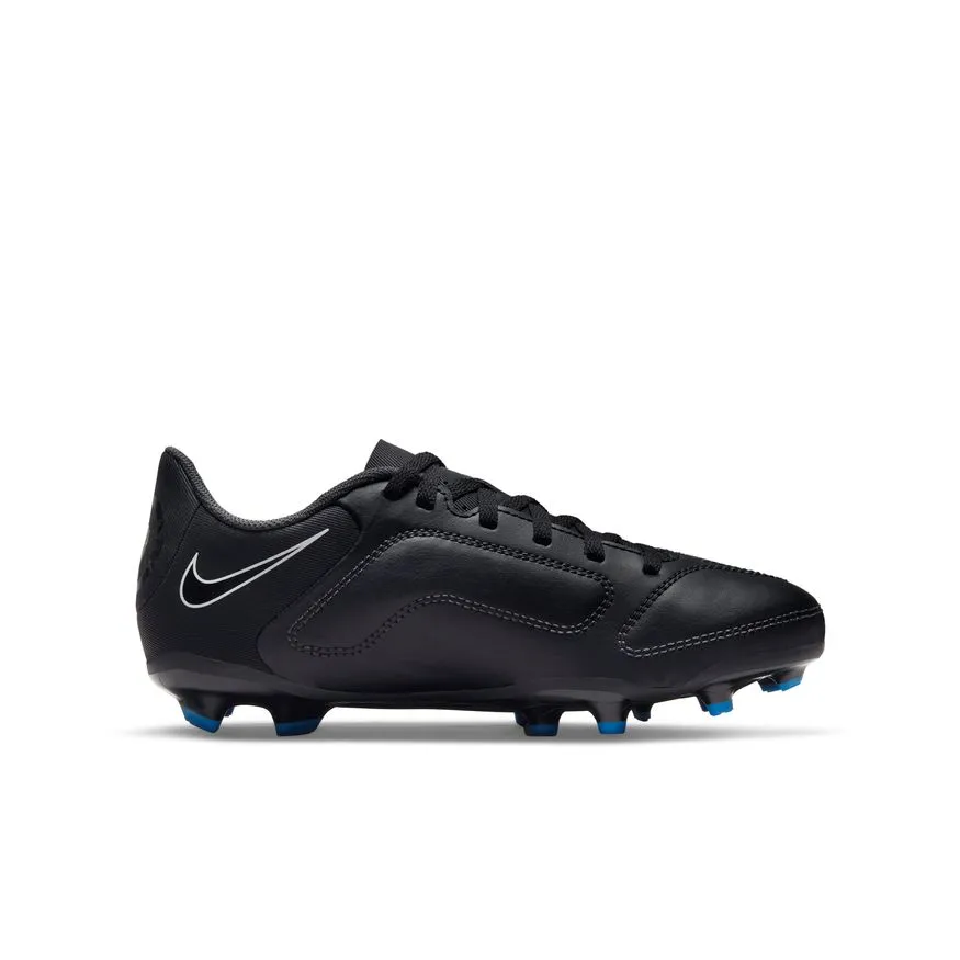 Nike Jr. Tiempo Legend 9 Club MG Little/Big Kids' Multi-Ground Boots - Black/Black