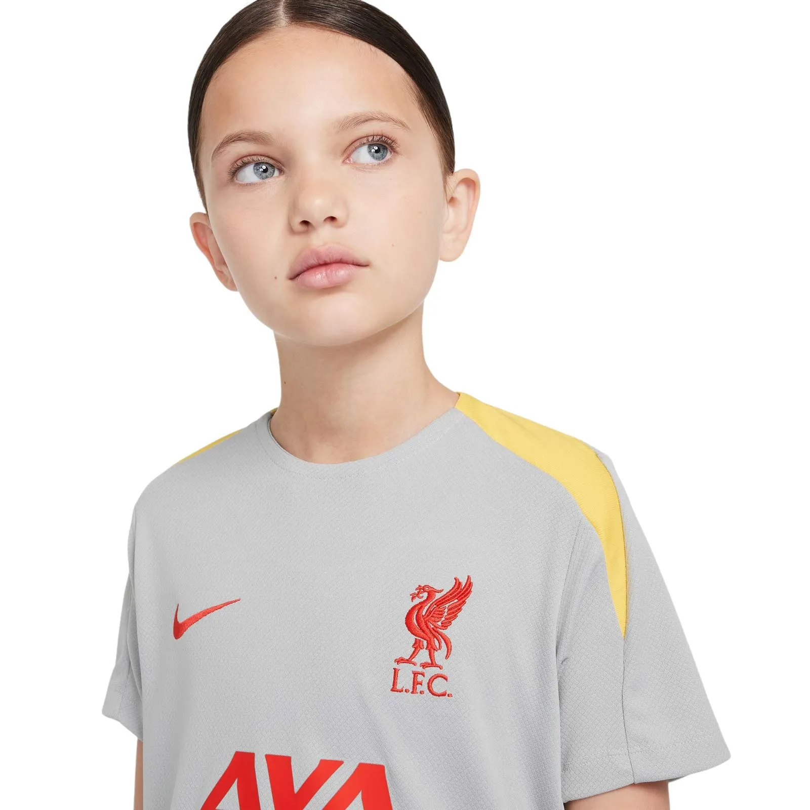 Nike Liverpool Football Club 2024/25 3rd Strike Drill Kids T-Shirt