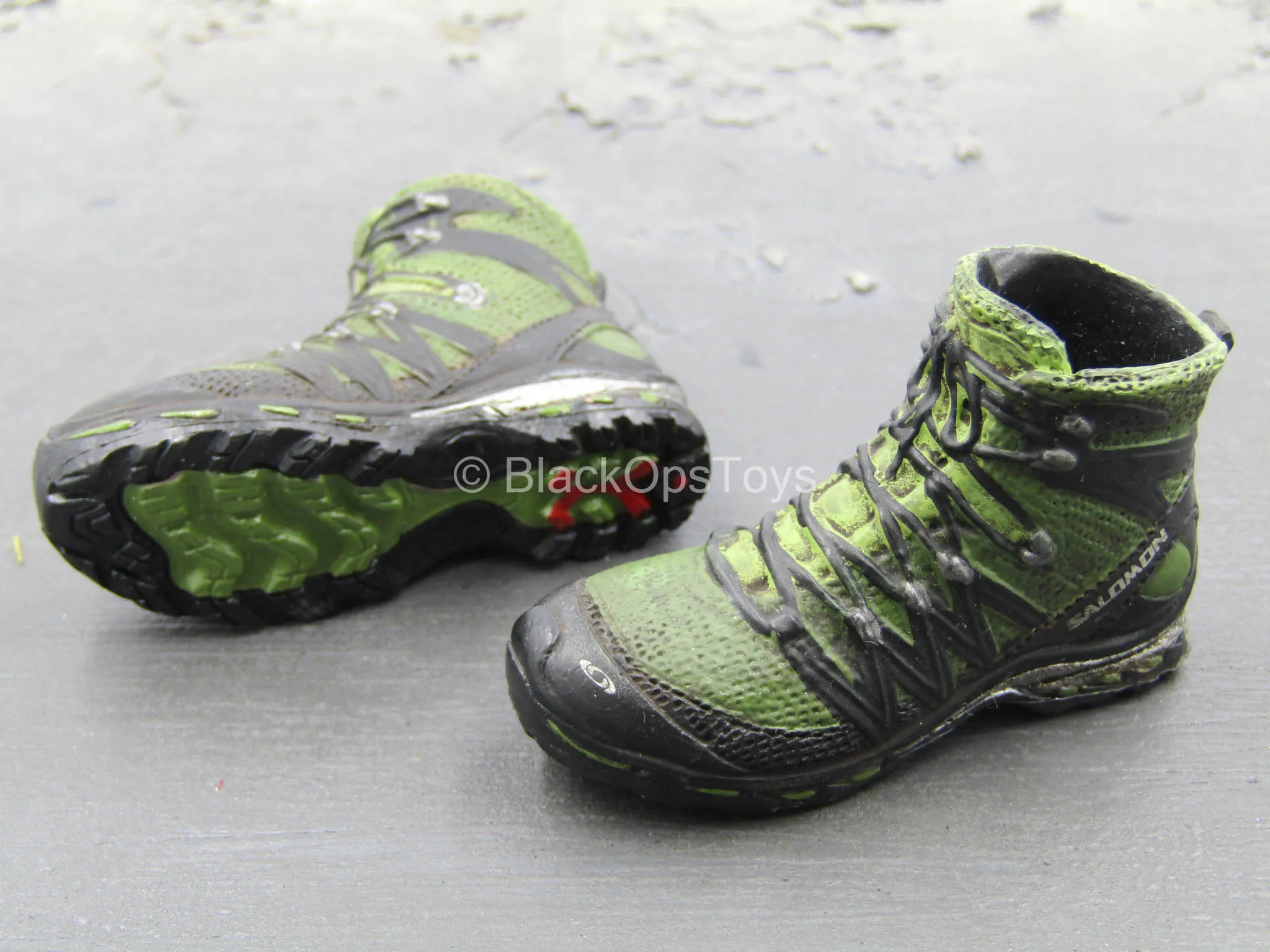 NSWDG - Tandem HALO - Green Combat Boots (Peg Type)