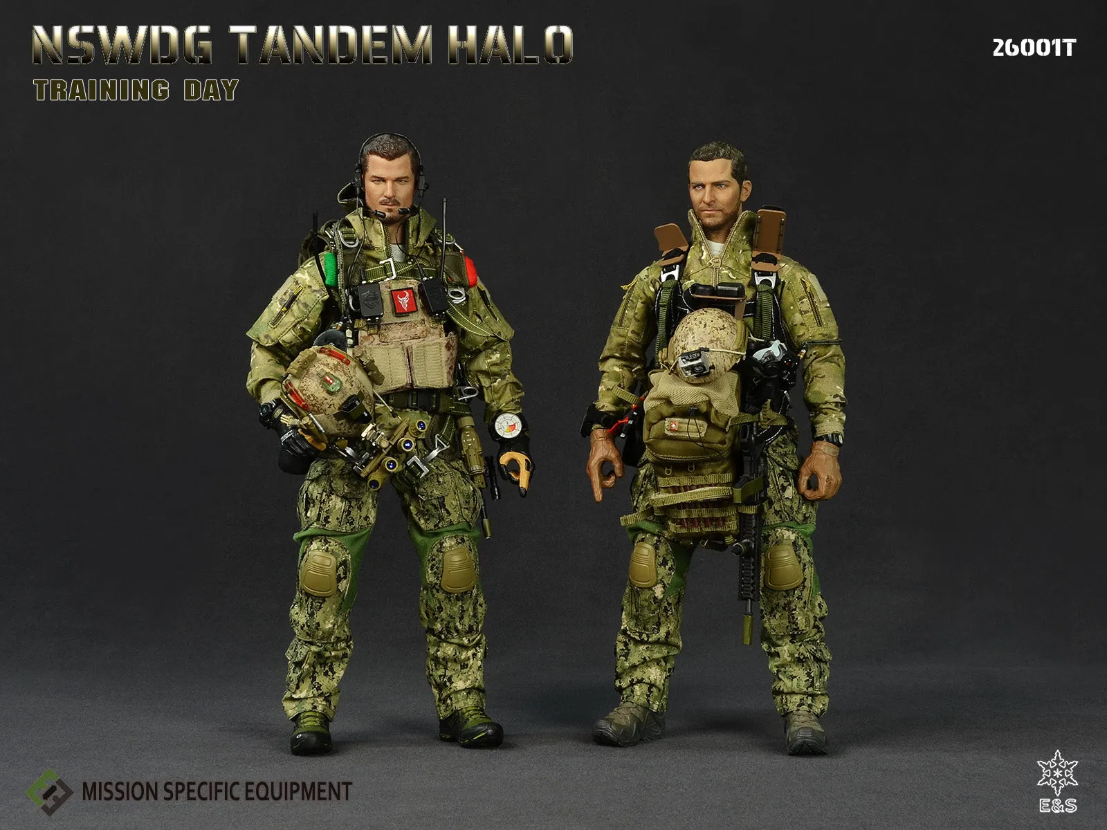 NSWDG - Tandem HALO - Green Combat Boots (Peg Type)