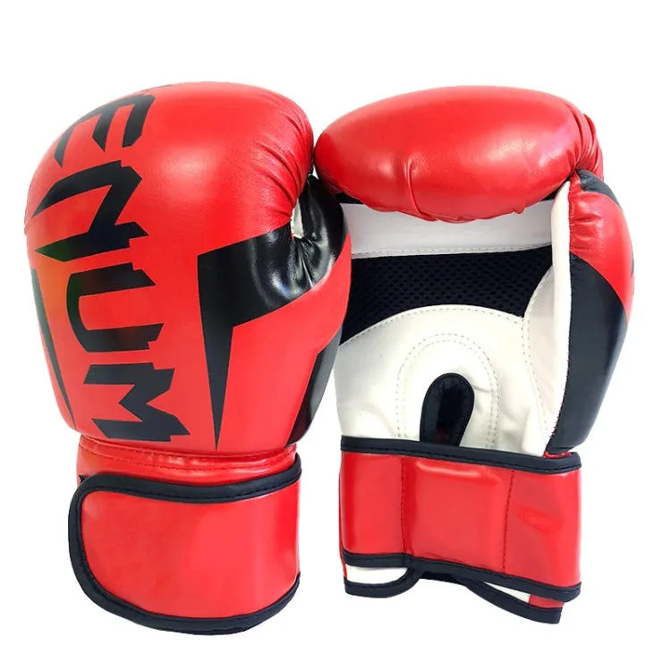 NW-036 Boxing Gloves Adult Professional Training Gloves Fighting Gloves Muay Thai Fighting Gloves, Size: 6oz(Fluorescent Yellow)